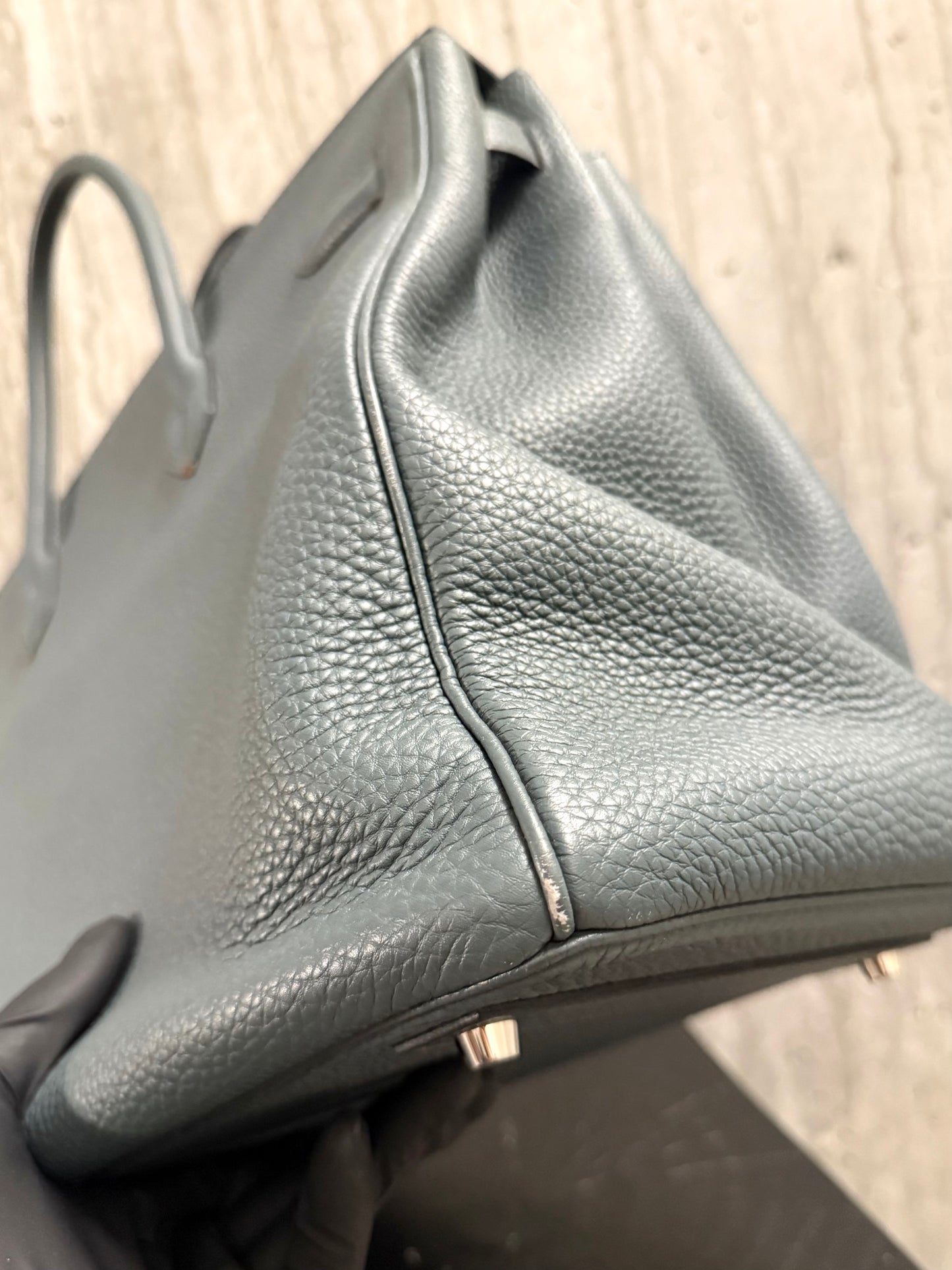 Hermes Bleu Orage Togo Birkin 40