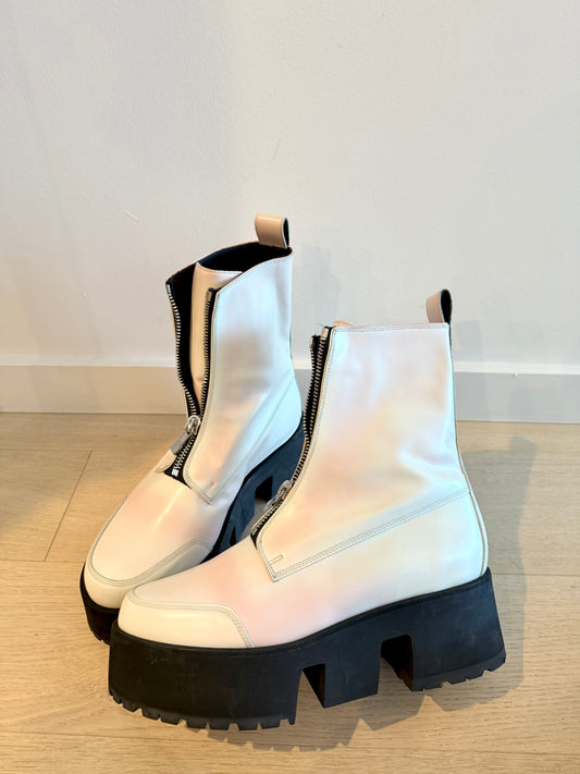 Enfants Riches Deprimes Zip-Up Platform Boots