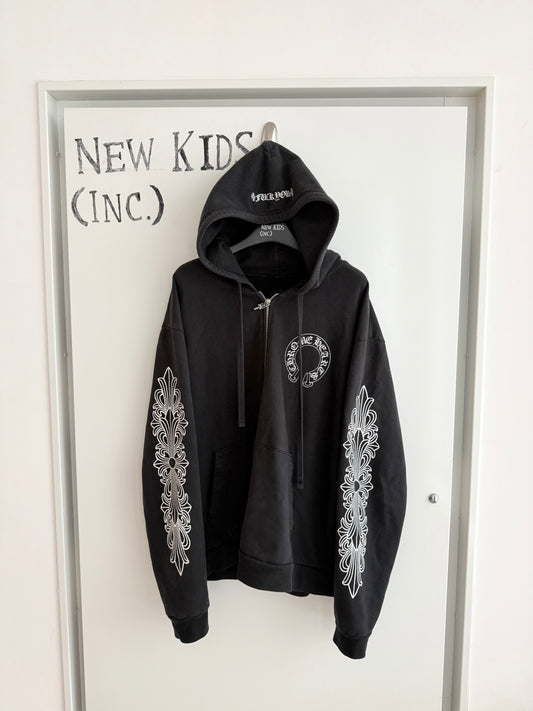 Chrome Hearts Horse Shoes Zip Up Hoodie