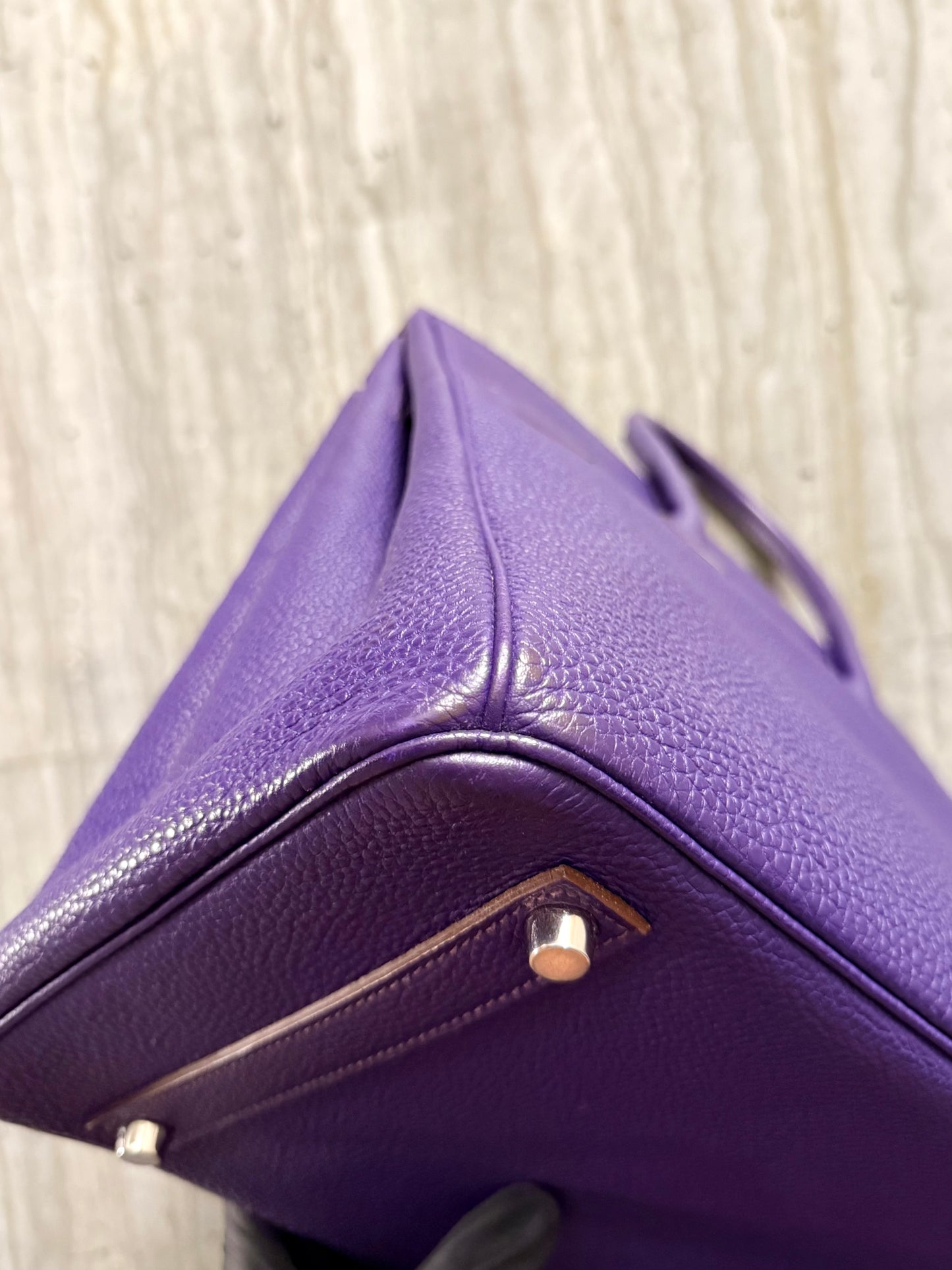 Hermes Togo Birkin 35 Iris