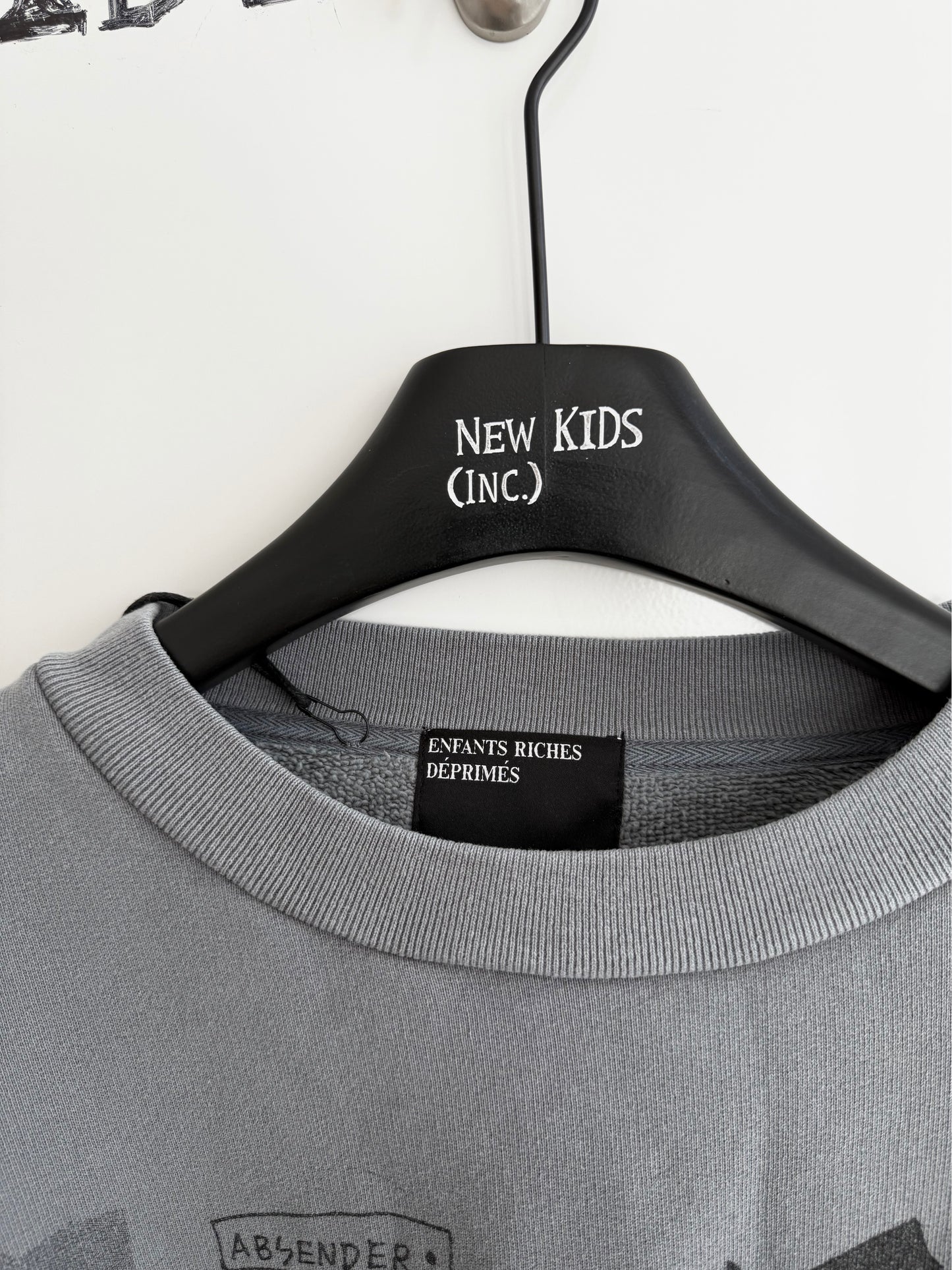 Enfants Riches Deprimes Haze Blue Arrow Kids Crewneck