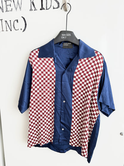Enfants Riches Deprimes Silk Checkered Shirt