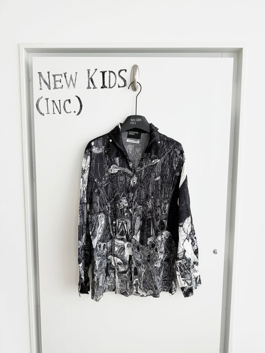 Enfants Riches Deprimes Silk Rudimentary Shirt