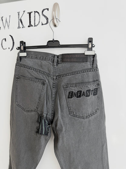 Enfants Riches Deprimes Damaged Skinny Jeans