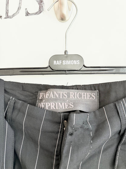 Enfants Riches Deprimes Pinstripe Wool Suspender Pants