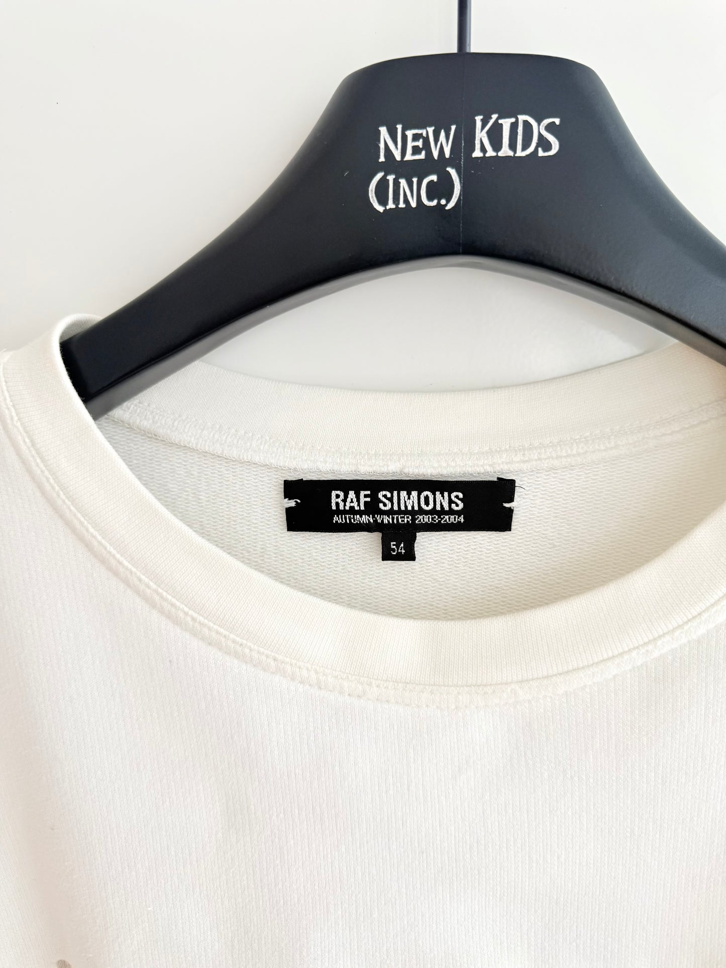 Raf Simons Closer College Crewneck