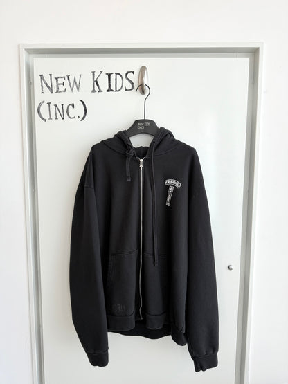 Chrome Hearts Scroll Zip Up Hoodie