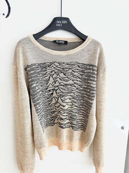 Raf Simons Closer Unknown Pleasures Sweater