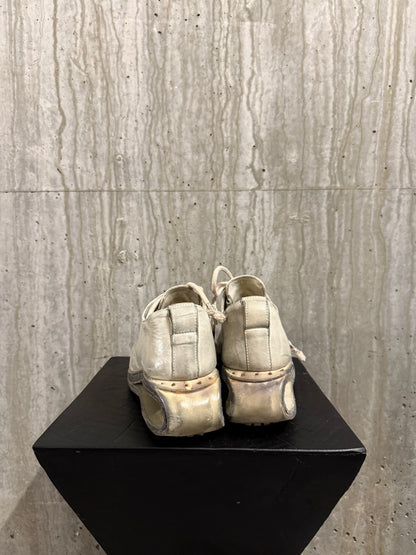 Carol Christian Poell Titanium U-Sole Derby(Stone Gray)