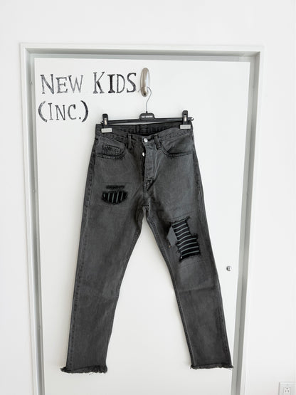 Enfants Riches Deprimes Damaged Skinny Jeans