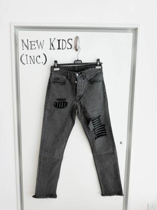 Enfants Riches Deprimes Damaged Skinny Jeans