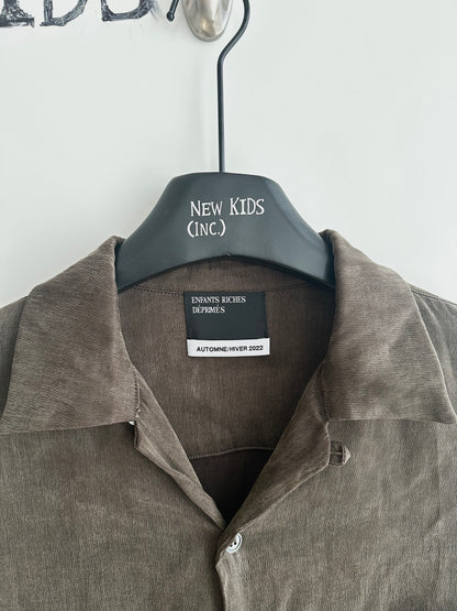 Enfants Riches Deprimes Cupro Buttons up Shirt