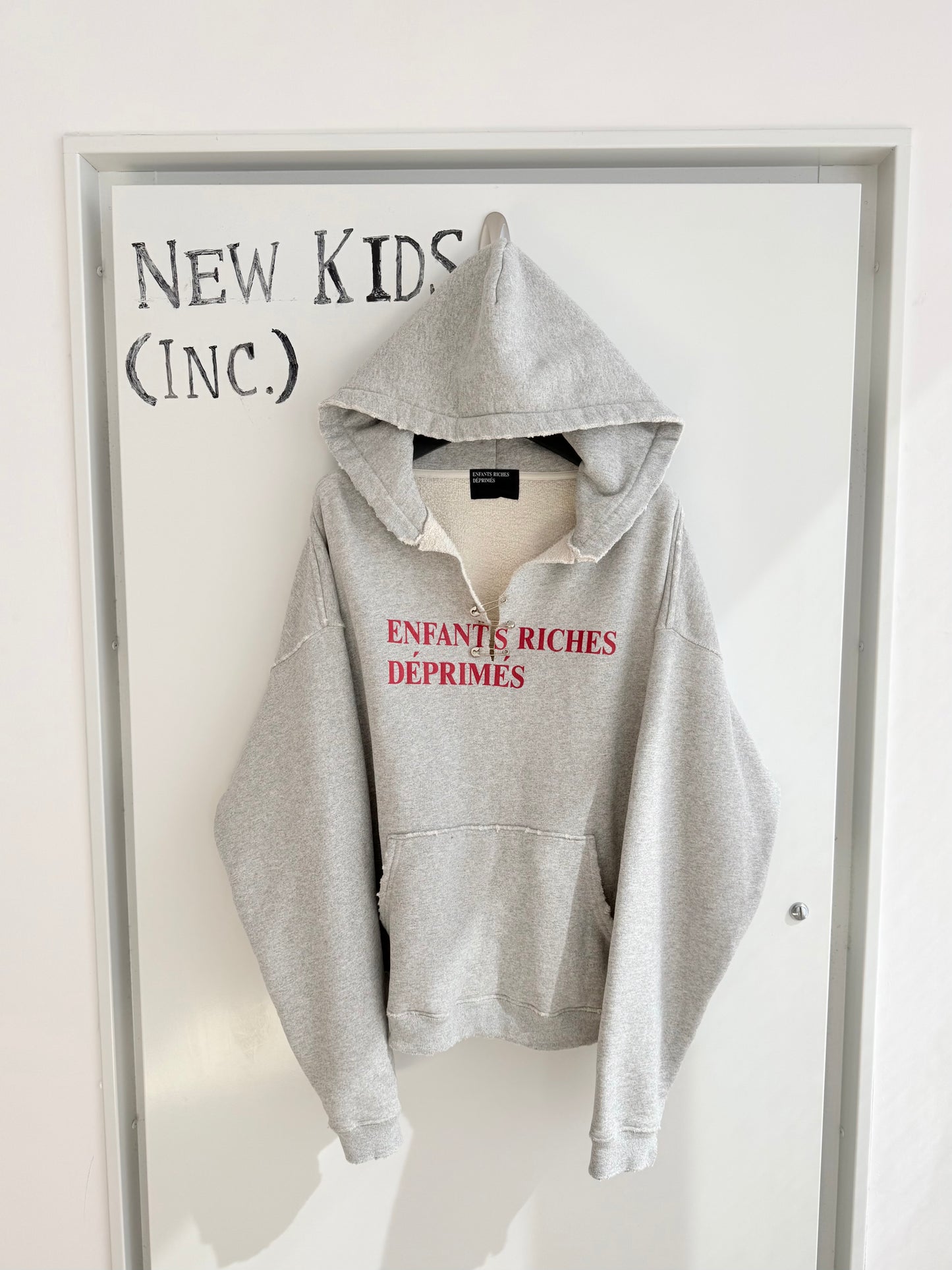 Enfants Riches Deprimes V Neck Logo Hoodie