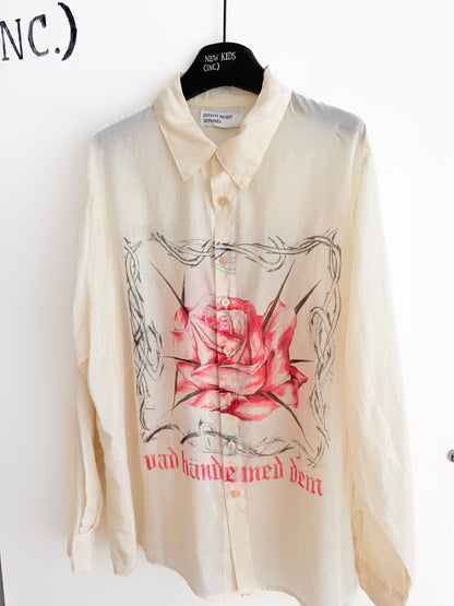 Enfants Riches Deprimes Roses Button Up Shirt