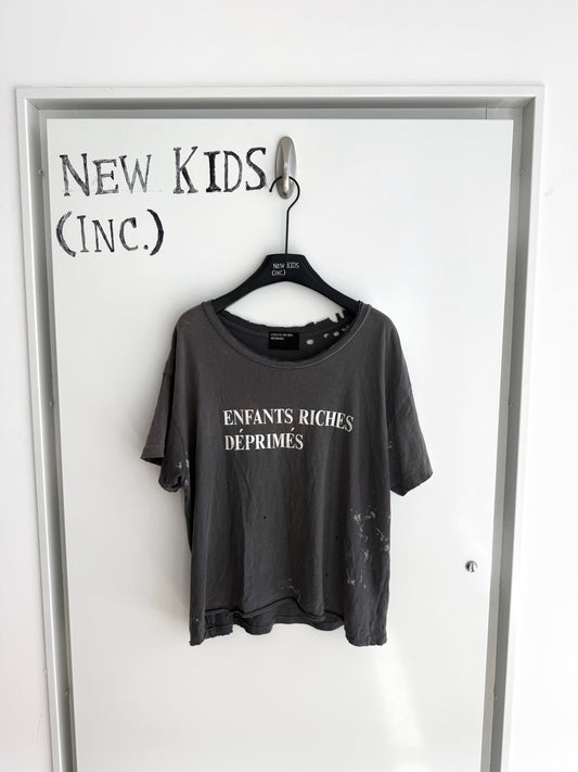 Enfants Riches Deprimes Washed Logo T Shirt