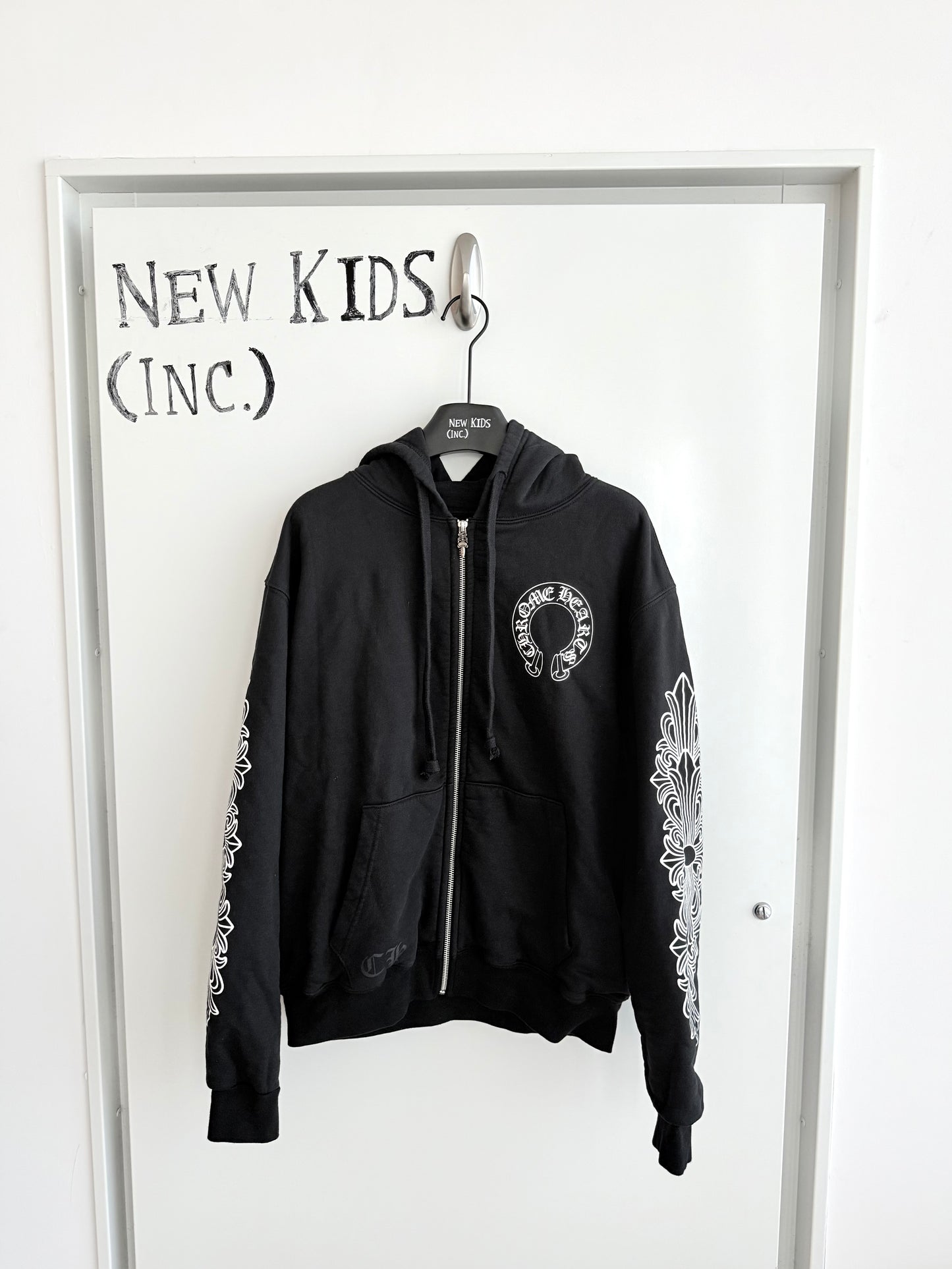 Chrome Hearts Horse Shoes Fxxk you Zip up Hoodie