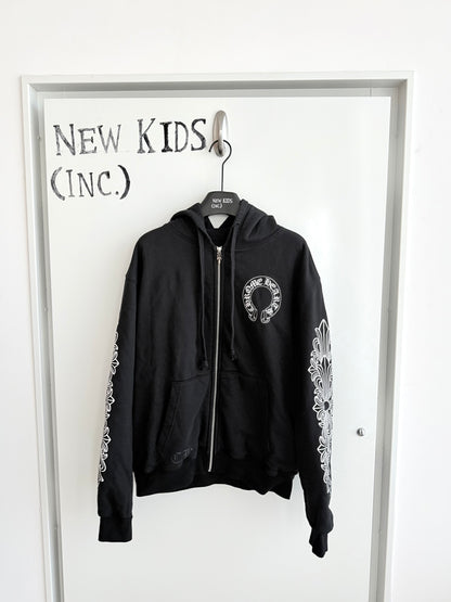 Chrome Hearts Horse Shoes Fxxk you Zip up Hoodie
