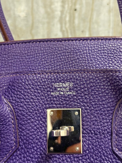Hermes Togo Birkin 35 Iris