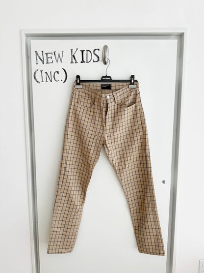 Enfants Riches Deprimes Checkered Plaid Pants Pants
