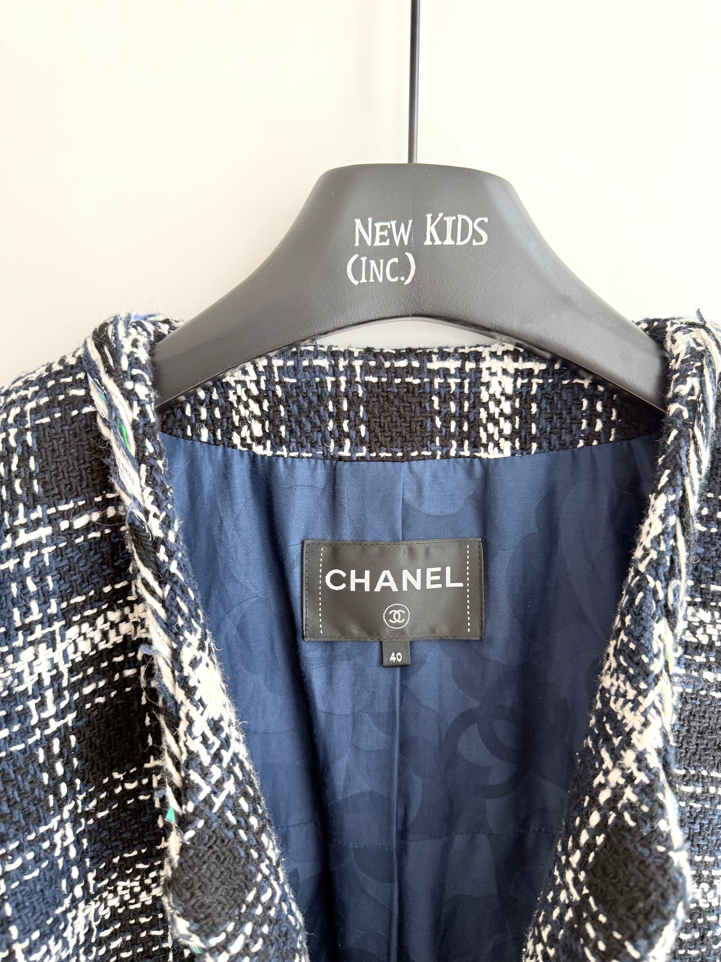 Chanel 18C Tweed Gripoix Jacket
