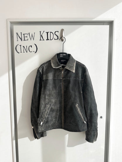 Enfants Riches Deprimes Sleep Sounds Leather Jacket