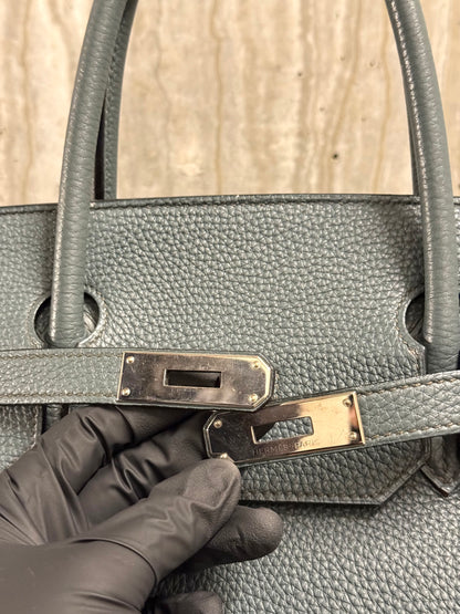 Hermes Bleu Orage Togo Birkin 40