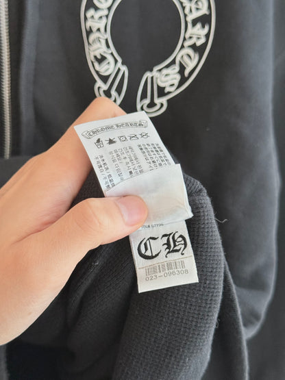 Chrome Hearts Horse Shoes Fxxk you Zip up Hoodie