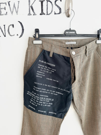 Enfants Riches Deprimes We Are All Prostitutes Patch Pants