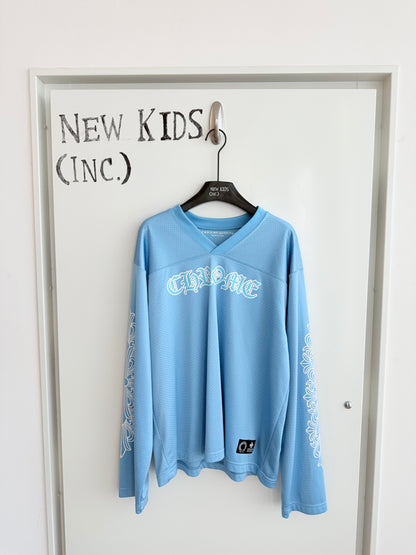 Chrome Hearts Blue Jersey Long Sleeves