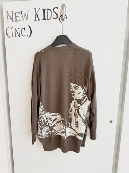 Enfants Riches Deprimes Loro Piana Chain Cardigan