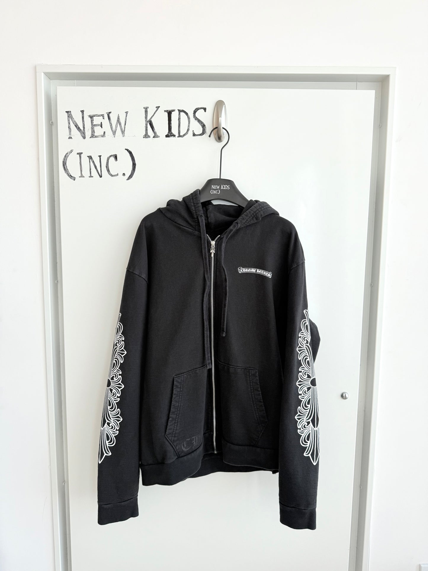 Chrome Hearts Eye chart Zip up Hoodie