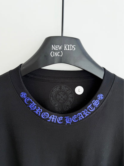 Chrome Hearts Blue logo long sleeve shirt