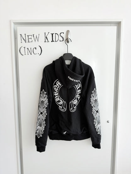 Chrome Hearts Horse Shoes Fxxk you Zip up Hoodie