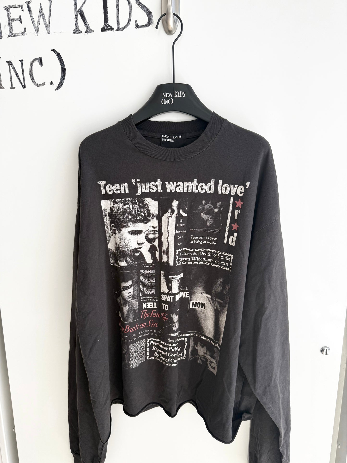 Enfants Riches Deprimes Teen just Want Love Long Sleeves Shirt