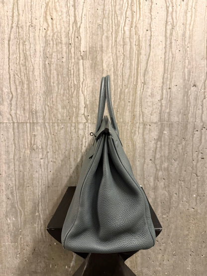 Hermes Bleu Orage Togo Birkin 40