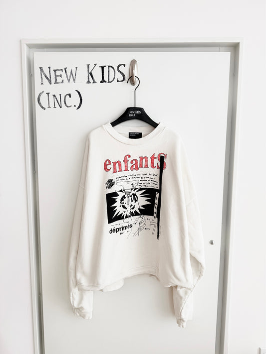 Enfants Riches Deprimes Subgenius Radio Crewneck Sweatshirt