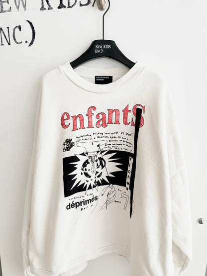 Enfants Riches Deprimes Subgenius Radio Crewneck Sweatshirt