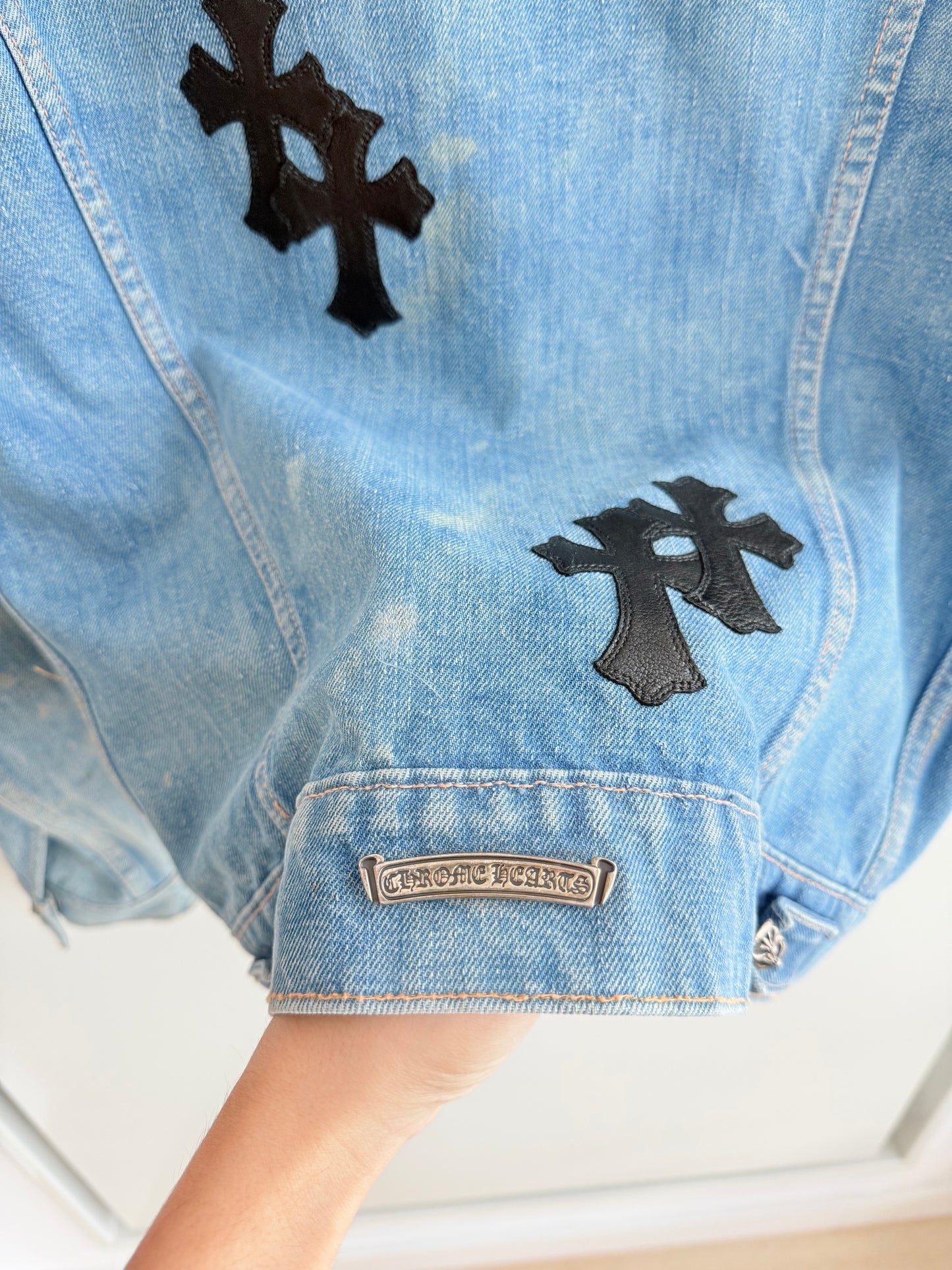 Chrome Hearts Levi’s Cross Patched Jacket