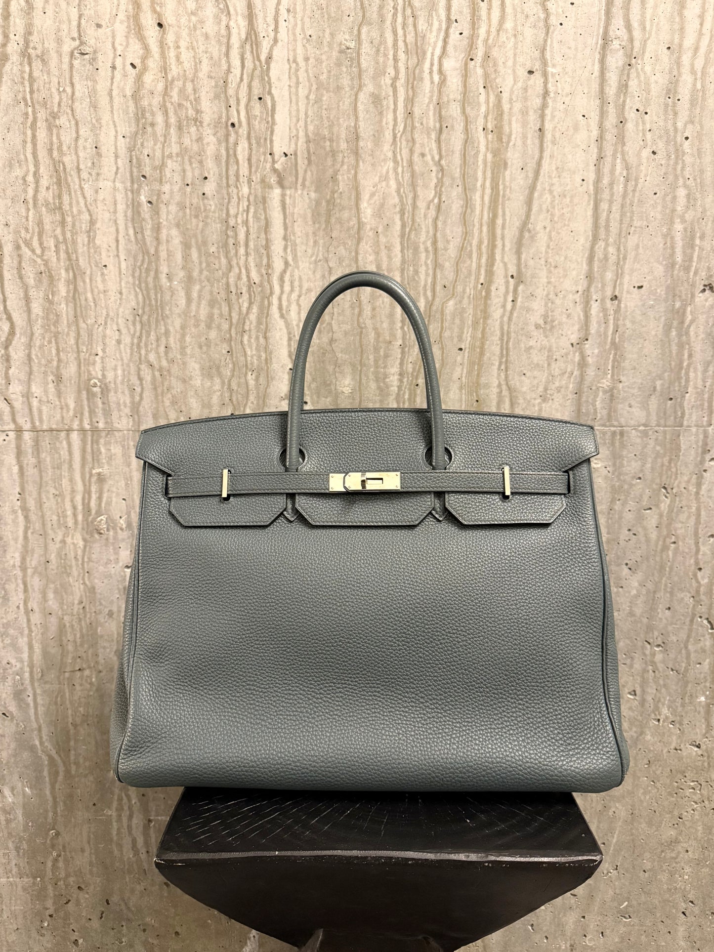Hermes Bleu Orage Togo Birkin 40