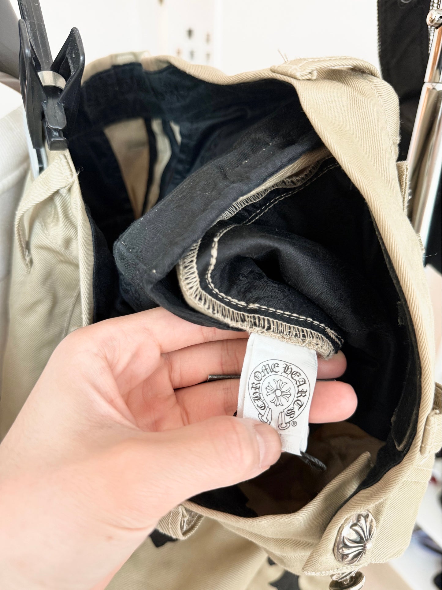 Chrome Hearts Cross Patched Chino Pants