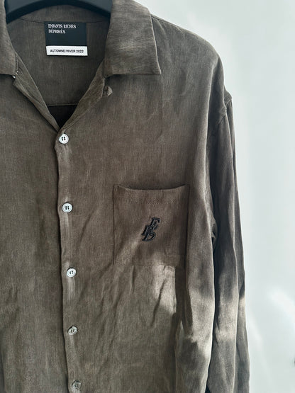 Enfants Riches Deprimes Cupro Buttons up Shirt