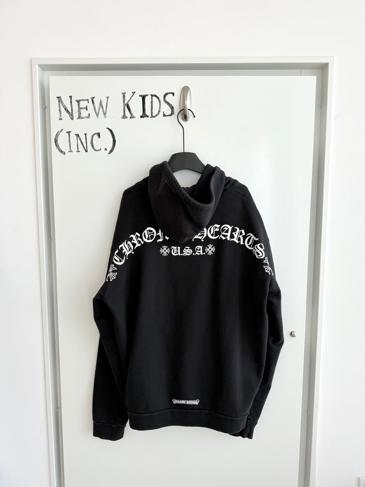 Chrome Hearts Scroll Zip Up Hoodie