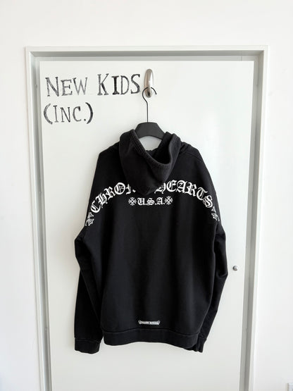 Chrome Hearts Scroll Zip Up Hoodie