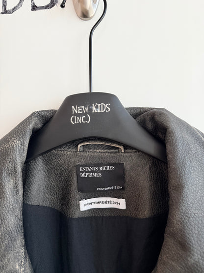 Enfants Riches Deprimes Tabac Rat Biker Leather Jacket
