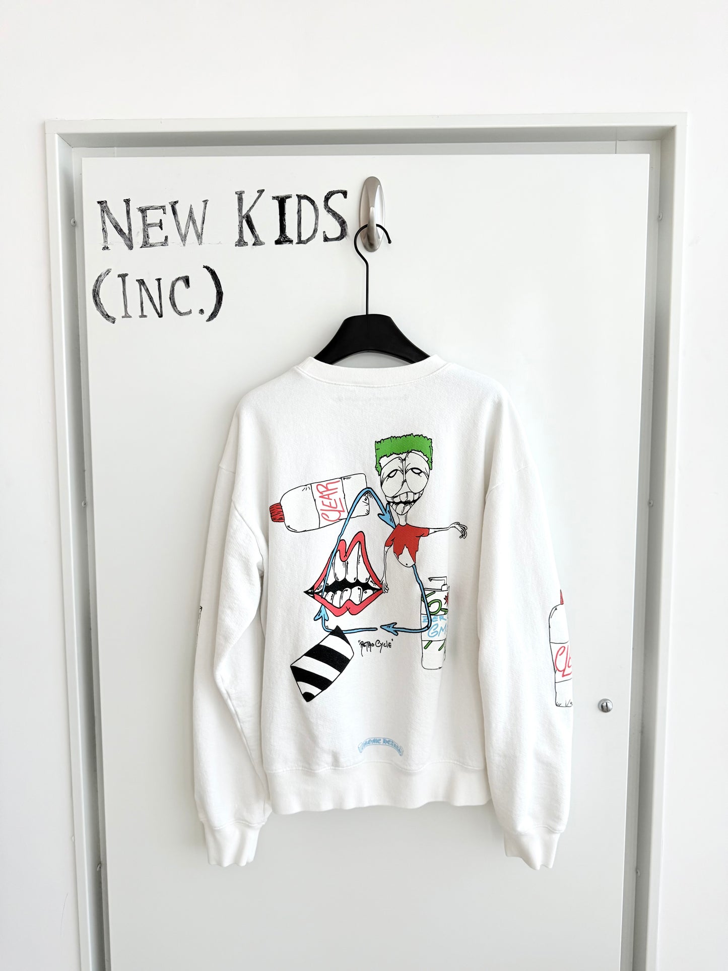 Chrome Hearts Matty boy Retro Cycle Crewneck