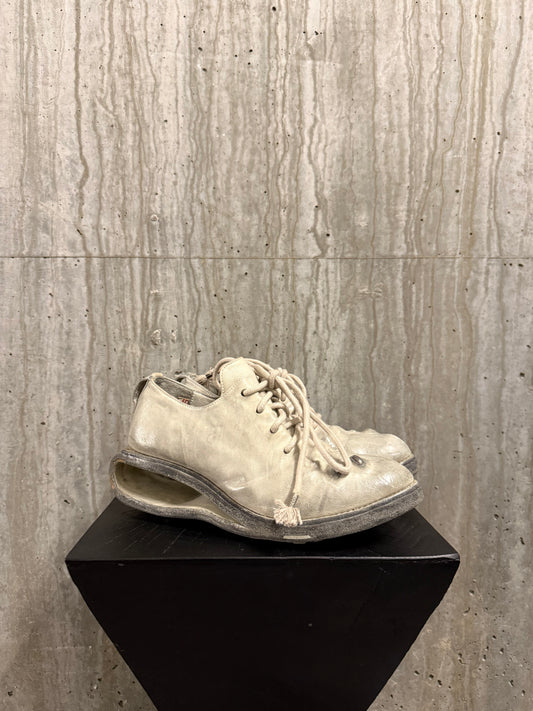 Carol Christian Poell Titanium U-Sole Derby(Stone Gray)