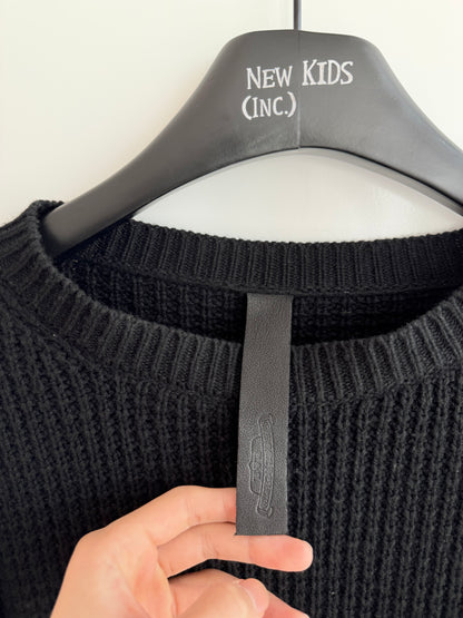 Chrome Hearts Waffle Cross Patch Cashmere Knit