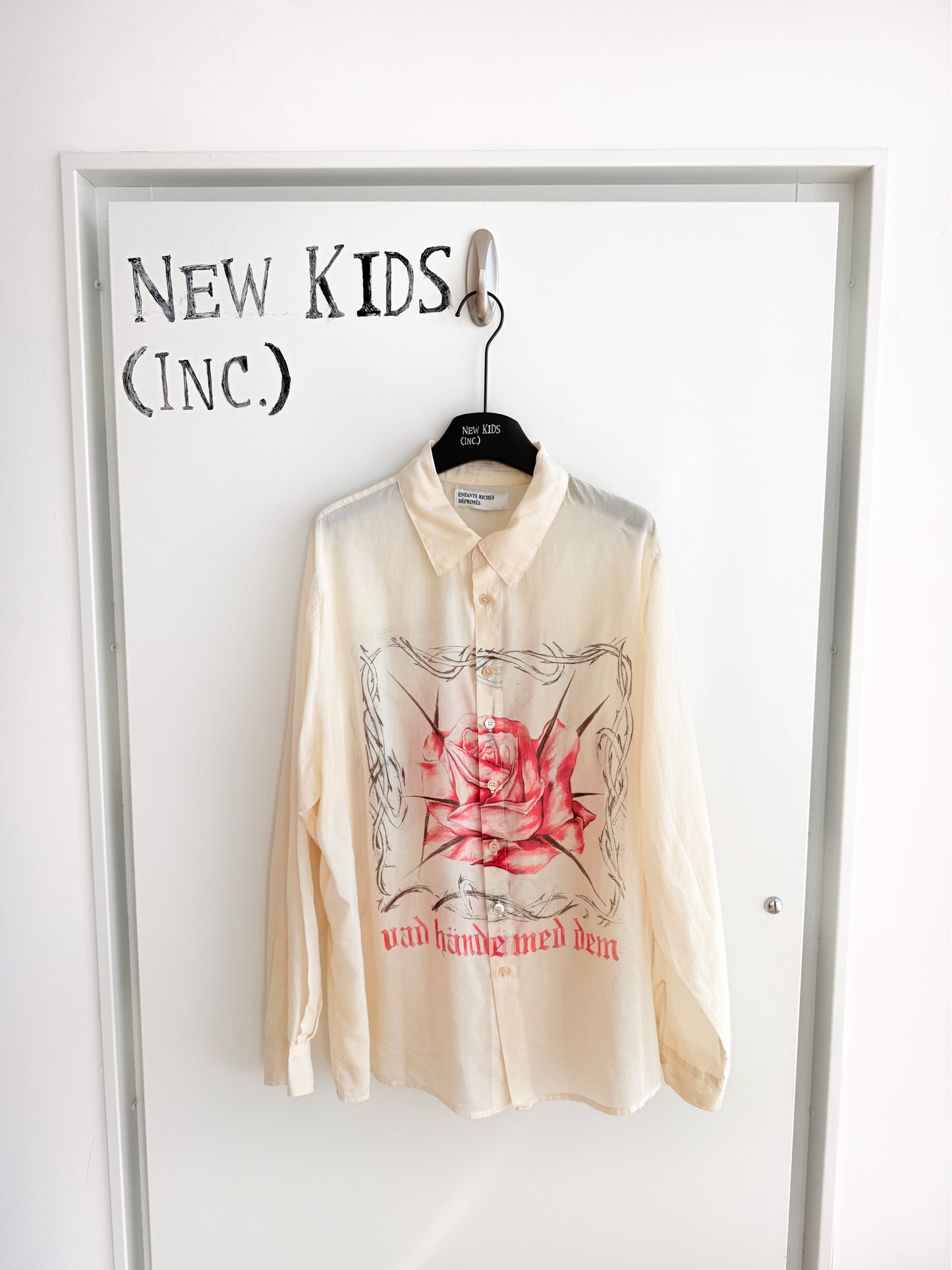 Enfants Riches Deprimes Roses Button Up Shirt