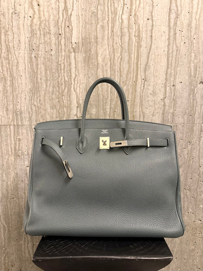 Hermes Bleu Orage Togo Birkin 40