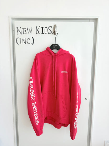Chrome Hearts Red Scroll hoodie